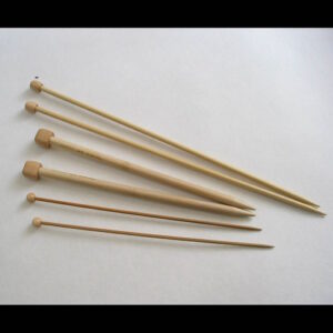 Knitting Needles 8mm – 34cm (bamboo)