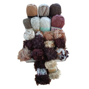 Blanket wool – Shades of brown (earth)