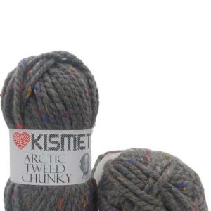 Dark Grey - Arctic Tweed Chunky