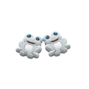 Frog knitting needle stoppers (2 piece)
